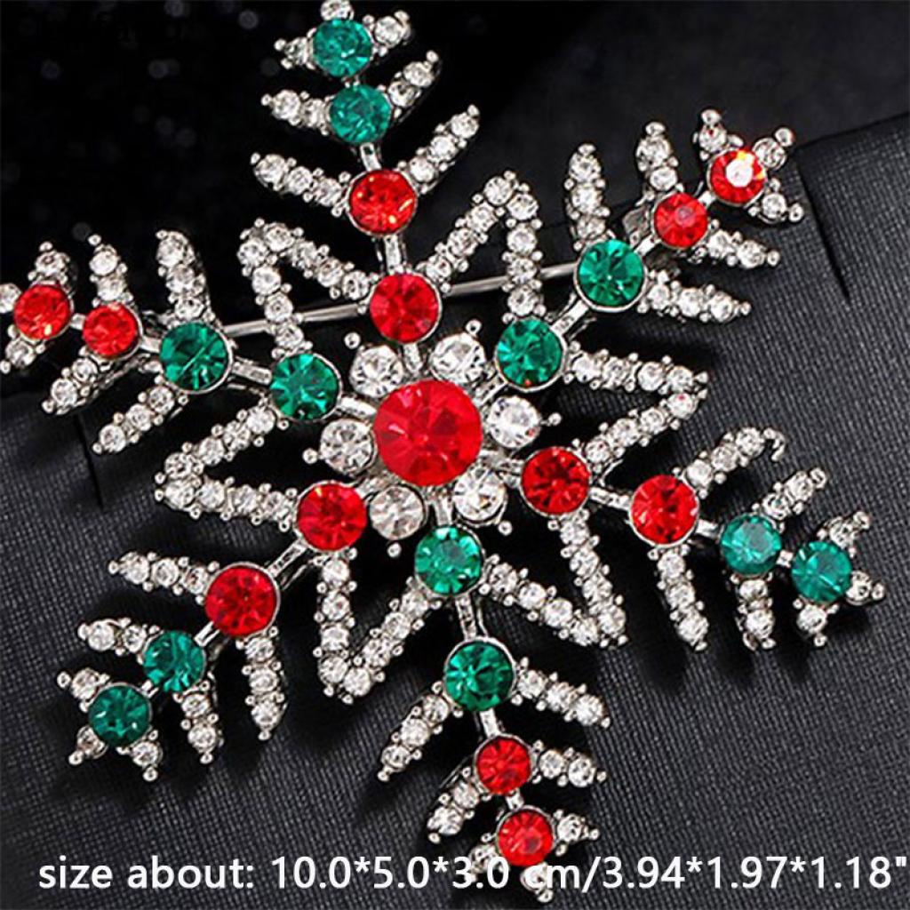 pufang Elegant Portable Christmas Pins Wreath Ladies Brooches Lots Shape Brooch Pin .