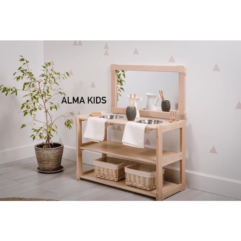 Chậu Rửa Mặt Đa Năng Cho Bé