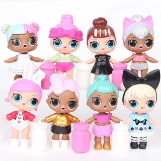Mô Hình 08 Búp Bê Lấp Lánh LOL Surprise Bằng Silicon Cao 9 cm - Mẫu 02