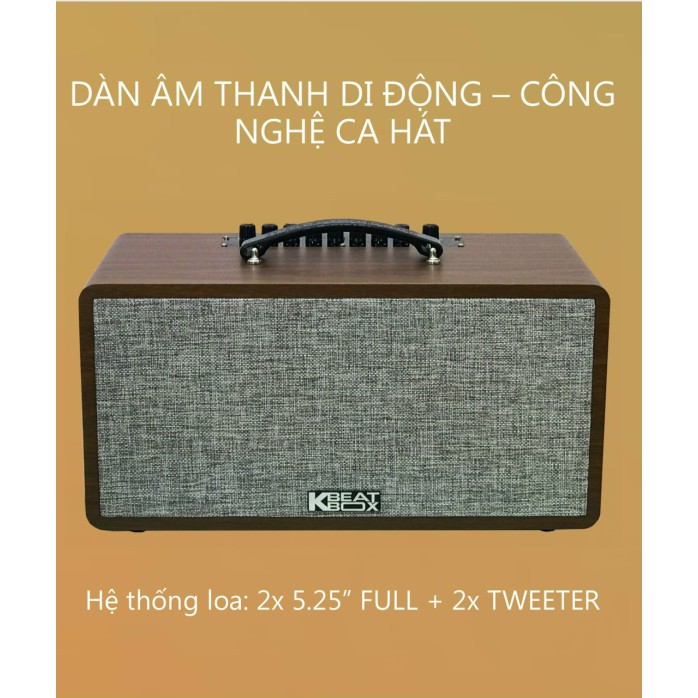 Dàn Karaoke di động cao cấp ACNOS CS390 - Hàng chính hãng - Karaoke cực hay model 2021