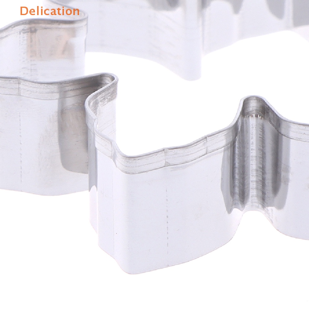 Khuôn Cắt Bánh Quy Bằng Thép Không Gỉ Hình Bông Tuyết 3D Phong Cách Giáng Sinh