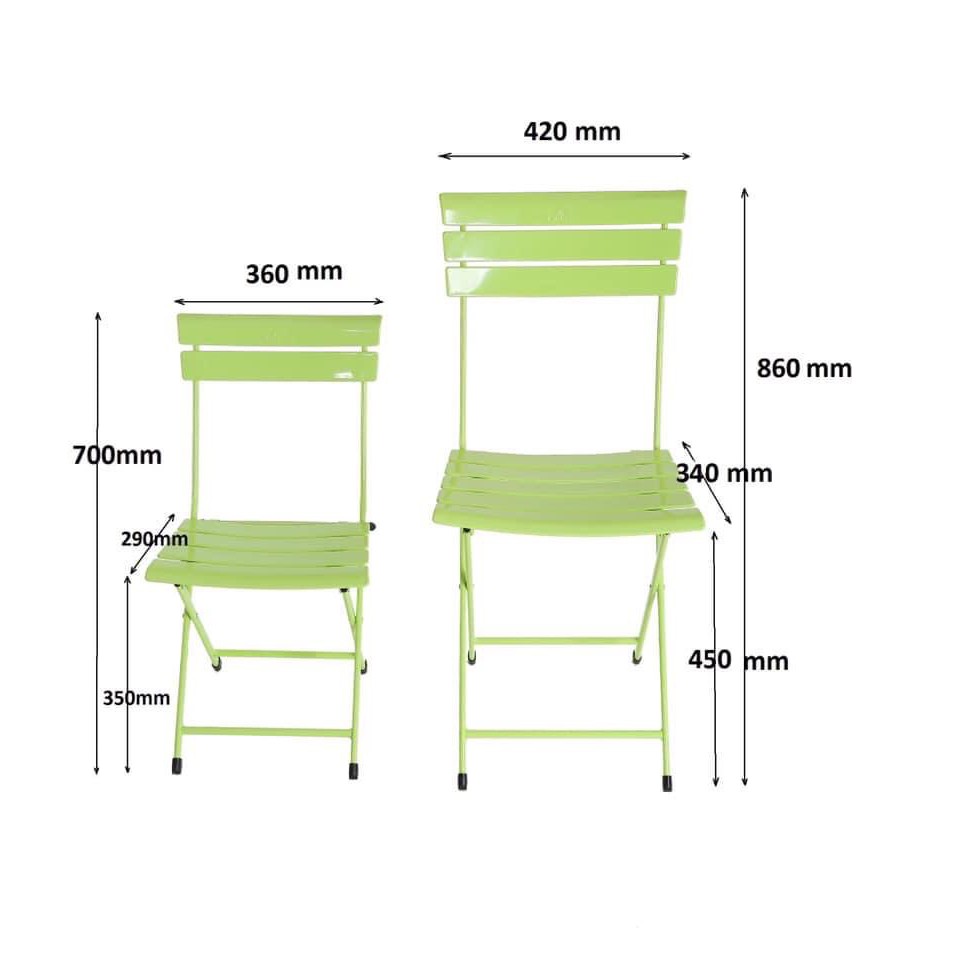 GHẾ SẮT PATIO 12