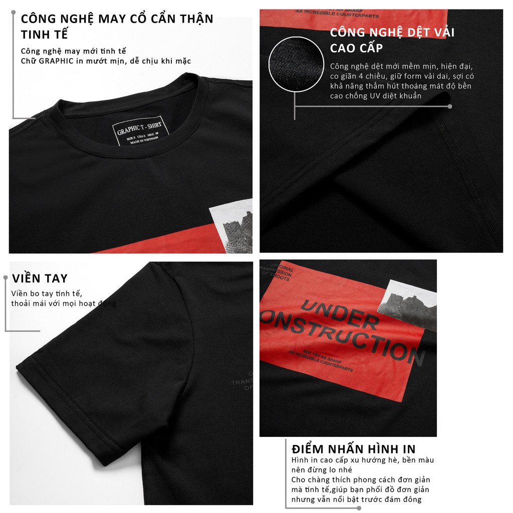 Áo thun nam cổ tròn GRAPHIC in cao cấp vải Cotton xuất xịn,chuẩn form,trẻ trung, năng động APGP06 - Leo Vatino | BigBuy360 - bigbuy360.vn