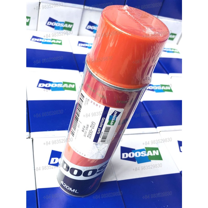 Lọ sơn xịt Doosan màu cam (420ml)