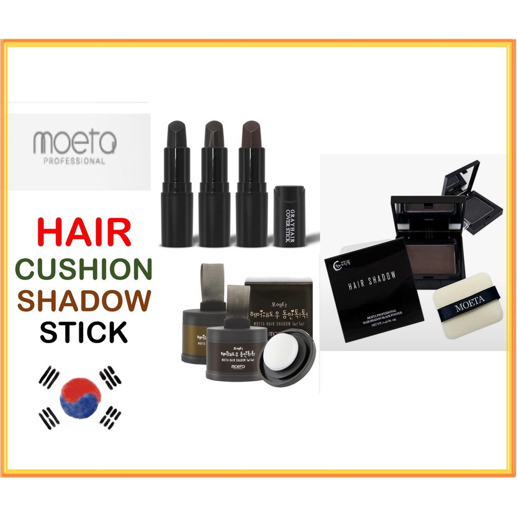 HAIR STICK HAIR CUSHION HAIR SHADOW Thỏi Phấn Nhuộm Tóc Che Phủ Tóc Thưa Chống Thấm Nước Phong Cách Hàn Quốc Dành Cho Nam