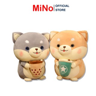 Gấu Bông Cún Trà Sữa Mềm Mại Đáng Yêu Cao Cấp MINO TH53