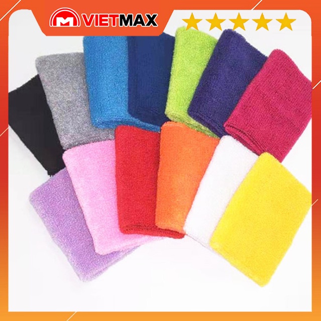 Bao Cổ Tay Thể Thao Headband Thấm Hút Mồ Hôi, Chặn Mồ Hôi Tốt Thiết Kế Nhẹ Tay, Siêu Bền Dành Cho Nam/ Nữ