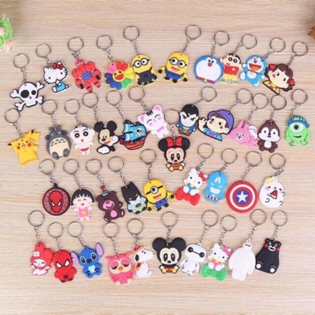 BD47 - QUÀ TẶNG MÓC KHOÁ DẺO MINI