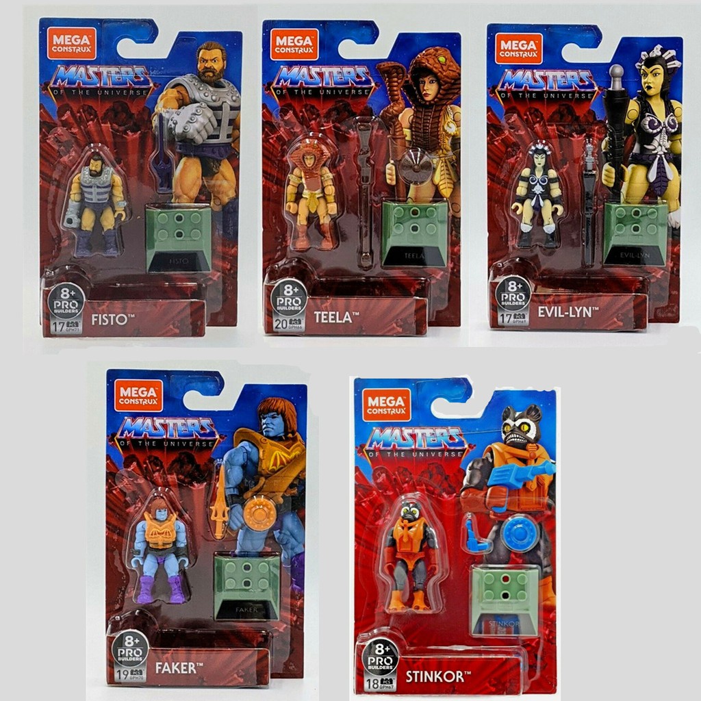 LYN Nhân Vật Phim Hoạt Hình Mega Construx Masters Of the Universe MOTU Pro Builder Series
