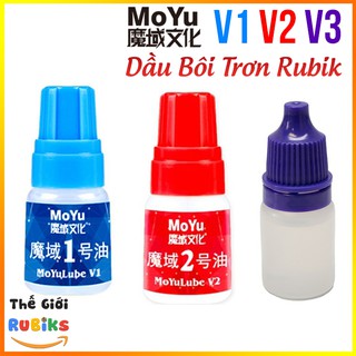 Moyu Lube V1 V2 V3 Dầu Bôi Trơn Rubik dùng cho WRM 2021 Maglev