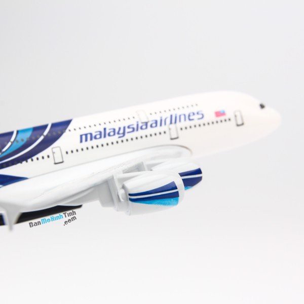 Mô hình máy bay Malaysia Airlines Airbus A380 20cm Everfly