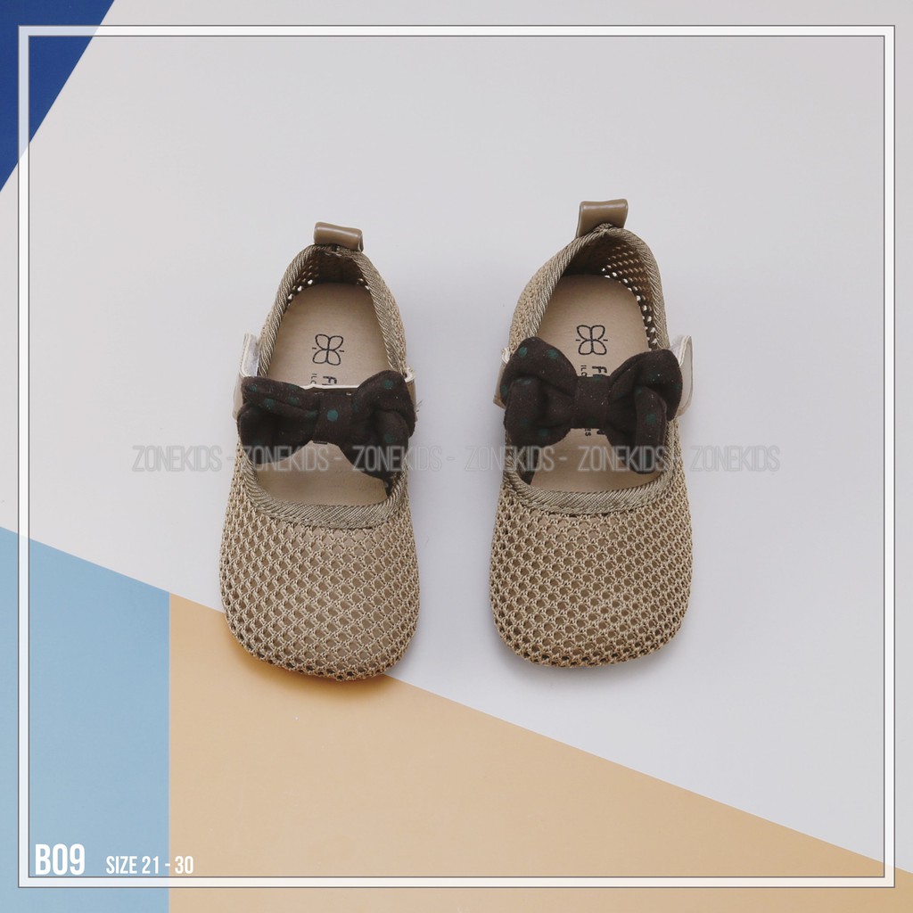Giày búp bê vải lưới cho bé gái Zonekids - B09