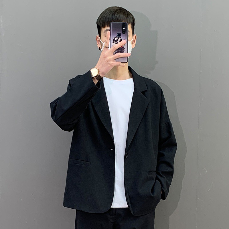 Set Blazer Nam Form Xuông Rộng Mrhero Kèm Quần Âu Nam phong cách Hàn Quốc SET2 M.RO | BigBuy360 - bigbuy360.vn