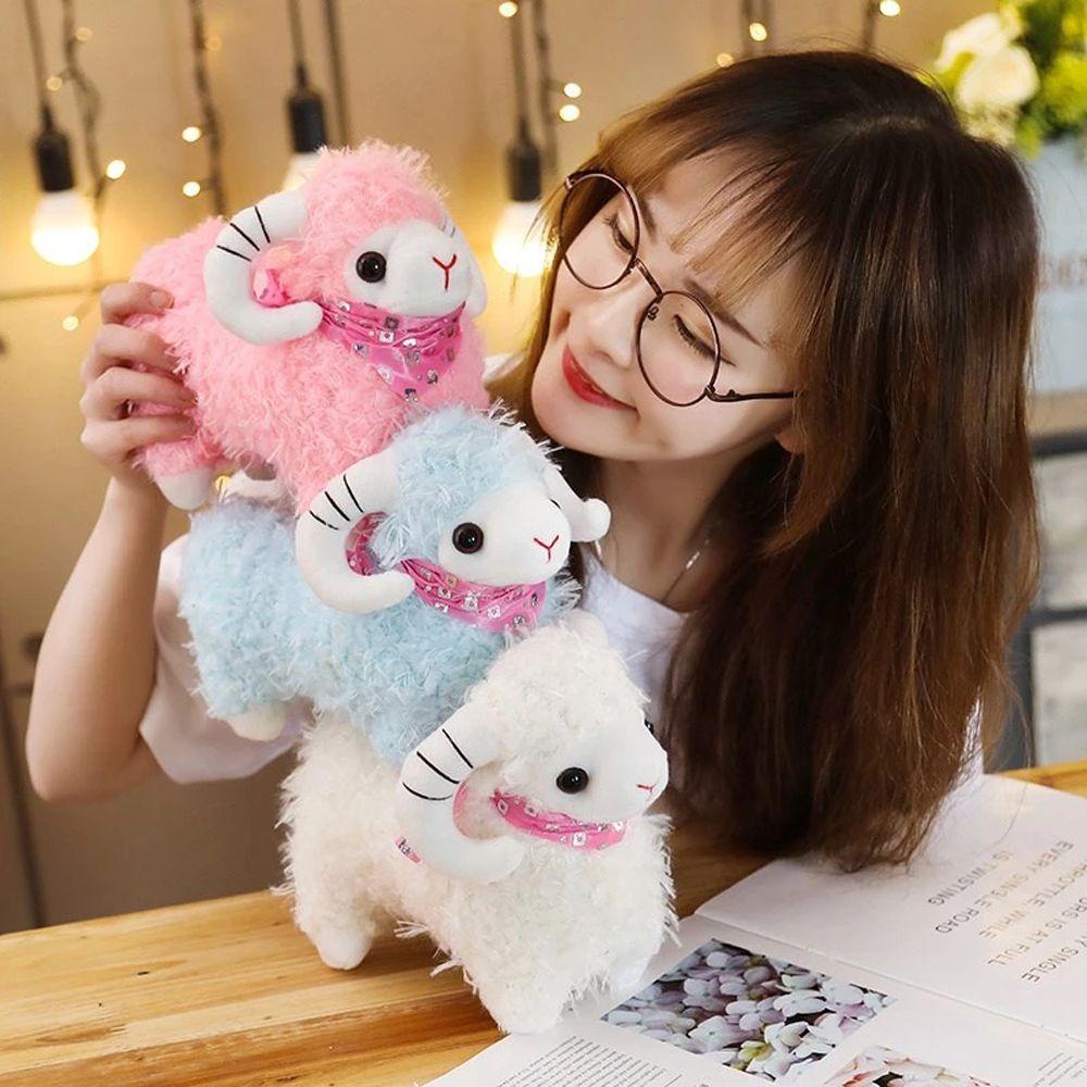Cừu Nhồi Bông Mềm Mại 20 / 25CM Trang Trí Nhà Cửa