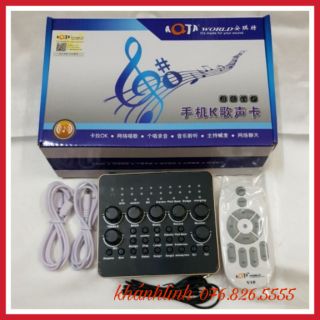 Sound card âm thanh v10 có điều khiển bh 6 tháng đổi mới