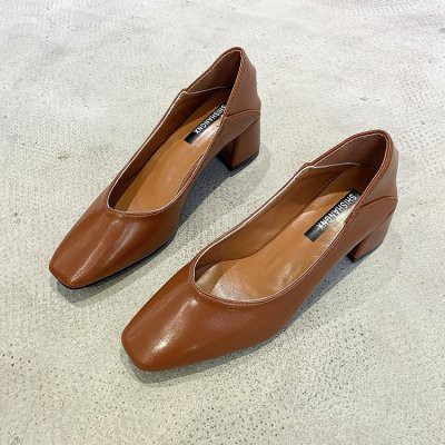 Giày búp bê cao gót mũi vuông (ORDER) - Nhiều màu Kèm ảnh thật | BigBuy360 - bigbuy360.vn