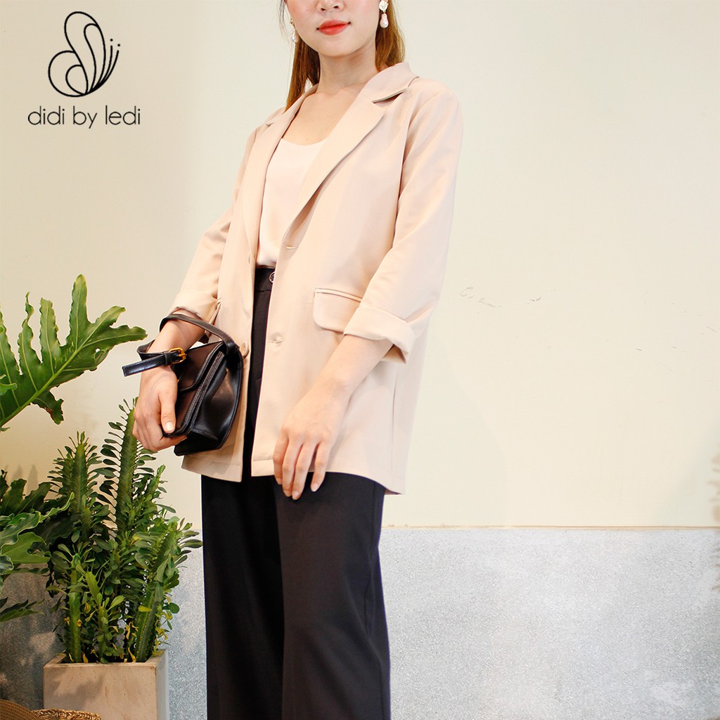 Áo Vest nữ thanh lịch, Áo Blazer DIDI BY LEDI phom rộng Hàn Quốc  vải Visco cao cấp Màu Da Nude size S M L XL - BL1123 | BigBuy360 - bigbuy360.vn