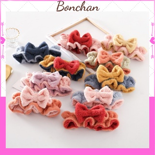 Băng đô rửa mặt Hàn Quốc , Băng đô cho bé phối nơ viền bèo dễ thương