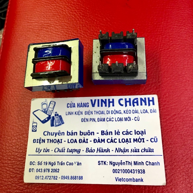 5 cục biến áp nguồn 12V chân hàn mạch