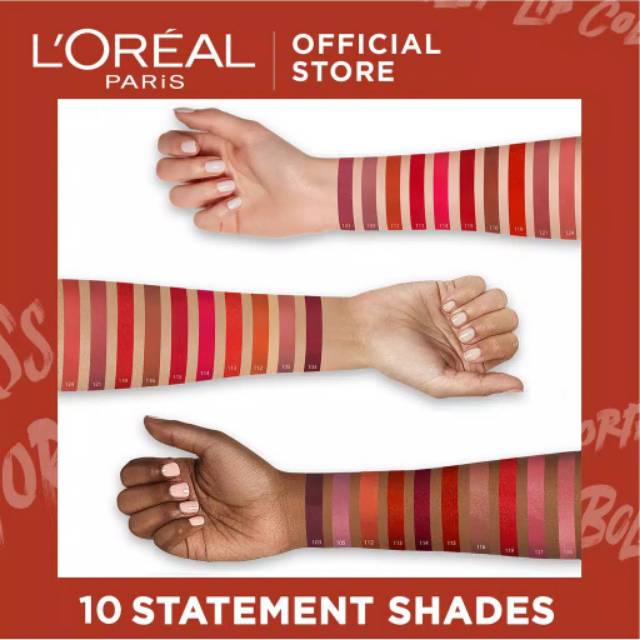 (Hàng Mới Về) Son Môi Lì Dạng Lỏng Lên Màu Chuẩn Đẹp Thương Hiệu L 'Oreal Paris | BigBuy360 - bigbuy360.vn