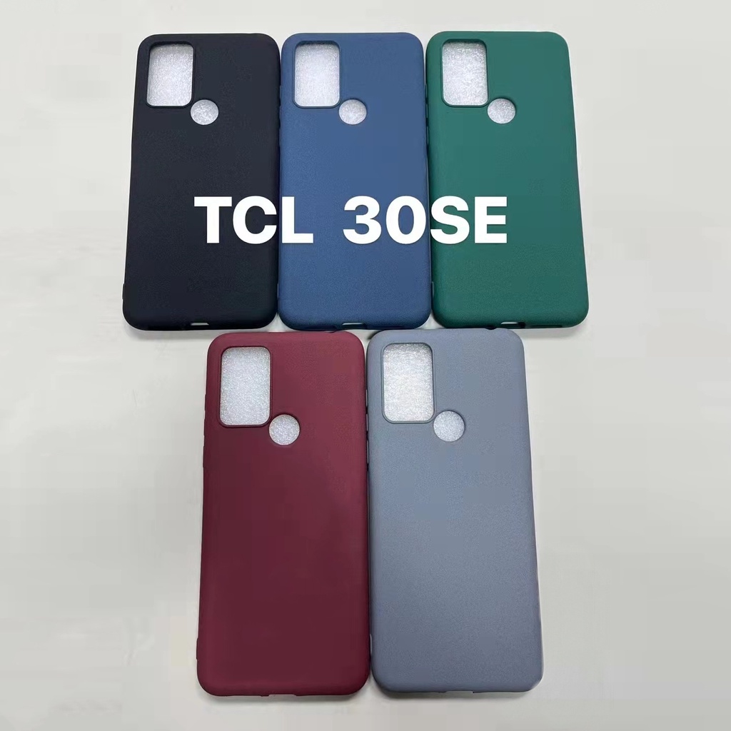 Ốp Điện Thoại Màu Trơn Siêu Mỏng Cho TCL 30 SE 30SE