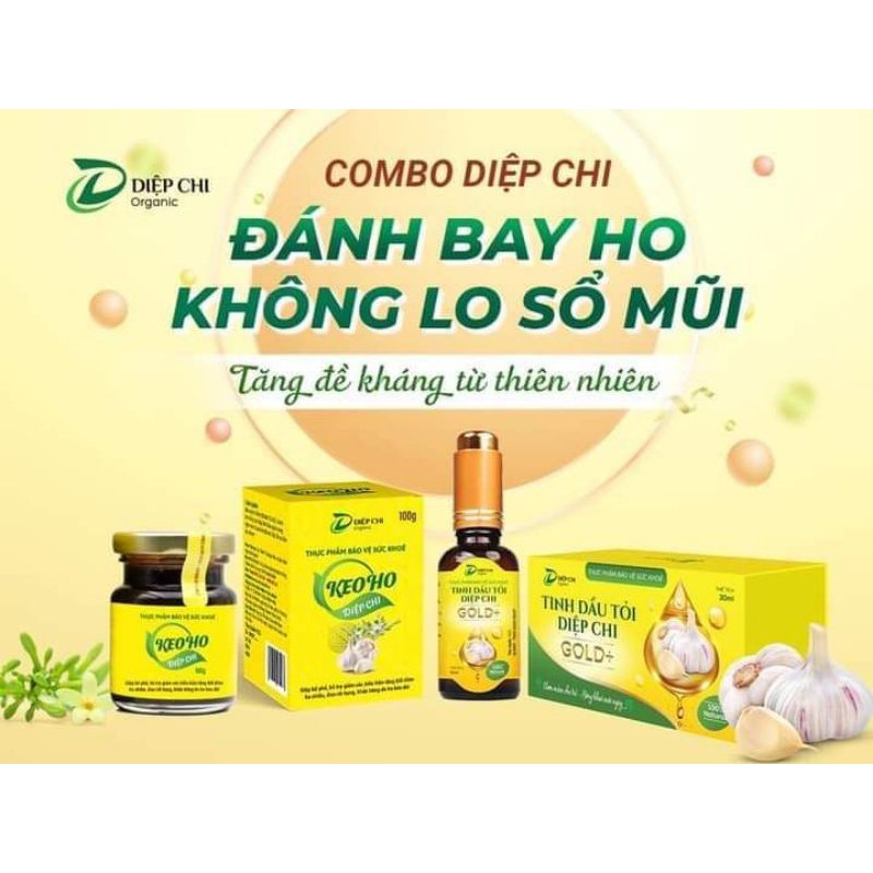 [ Quà: 3 lọ nước muối sinh lý] Tinh Dầu tỏi Diệp Chi