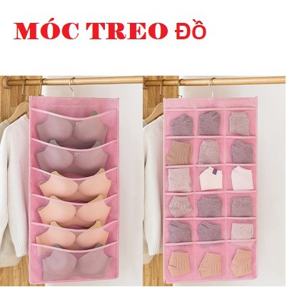 Túi Treo Đồ Lót Đồ Dùng Cá Nhân Nhiều Ngăn 2 Mặt ⭐FREESHIP⭐Túi Treo Đa Năng 30 ngăn Để Tất Và Đồ Lót