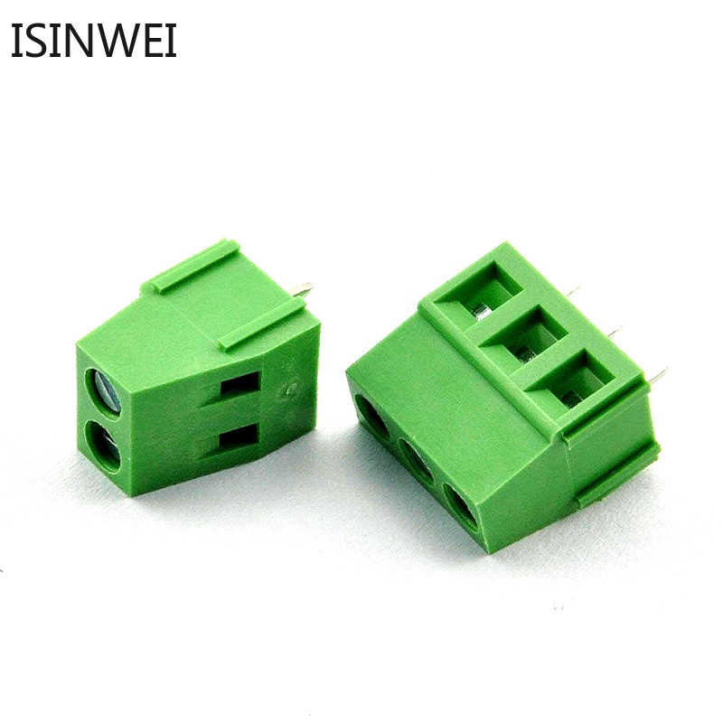 Bộ 10 cổng cố định đầu dây KF128 KF128-2P KF12-3P 5.08MM chuyên dụng
