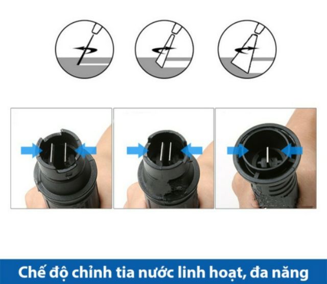 SÚNG RỬA XE NHỰA ĐỎ + BÌNH TẠO BỌT TUYẾT BÉ