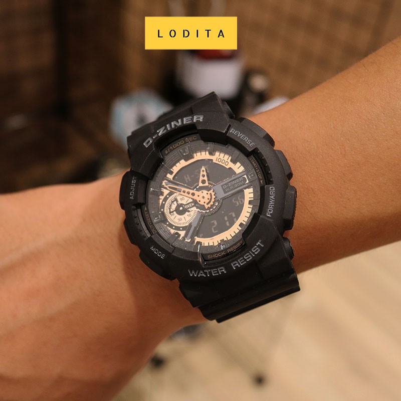 [NEW] Đồng Hồ Nam Thể Thao D-Ziner Chính Hãng Cao Cấp DZ 3398 Full Box | BigBuy360 - bigbuy360.vn