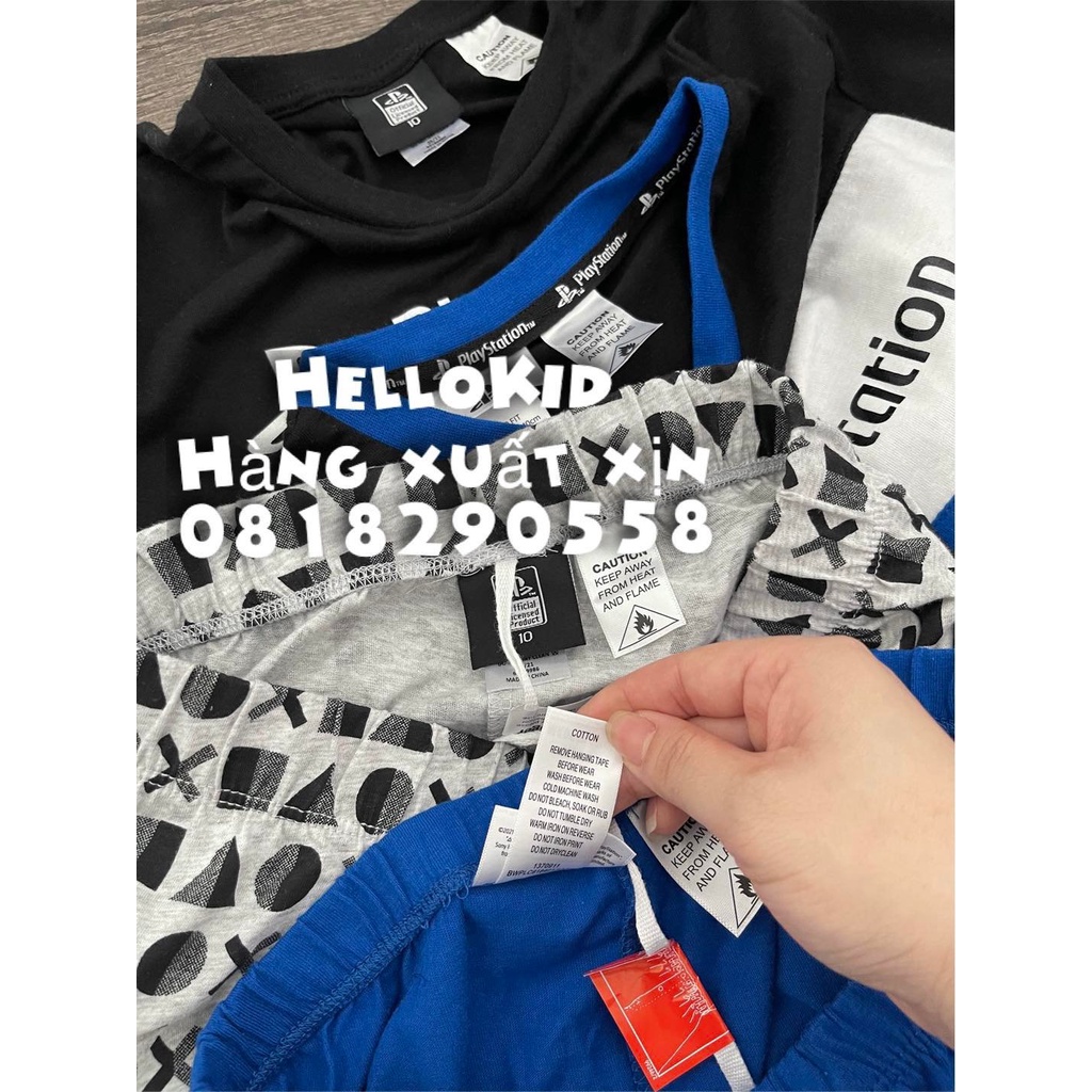B196 - Bộ thun Playstation cho bé