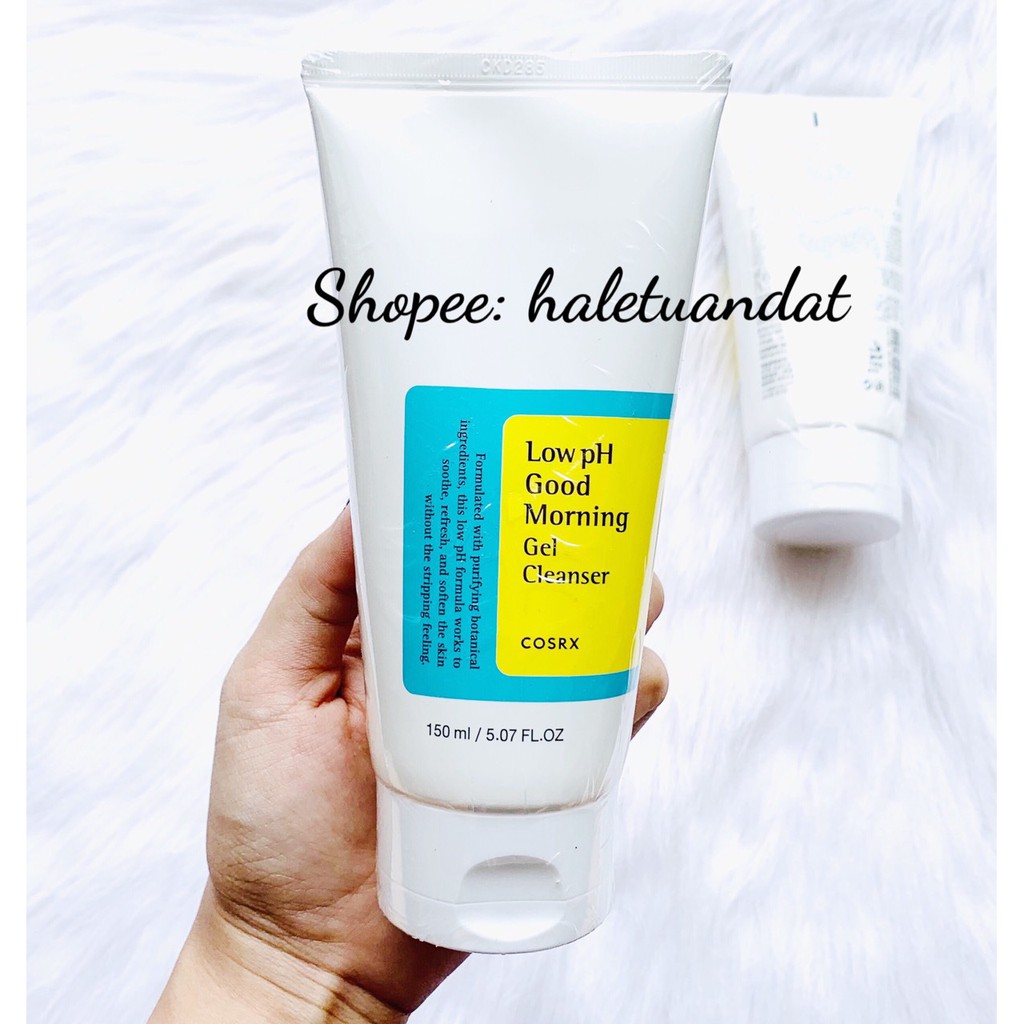 Sữa Rửa Mặt Cosrx Good Morning Low pH Cleanser 150ML Nhãn Xanh + Đỏ | BigBuy360 - bigbuy360.vn
