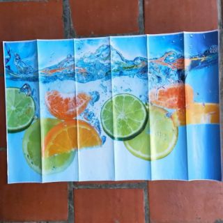 Tranh dán tường bếp cách nhiệt (Khổ to 60*90)