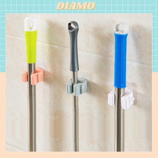 Móc dán tường kẹp giữ cây lau nhà , móc treo chổi chịu lực 6kg 1626