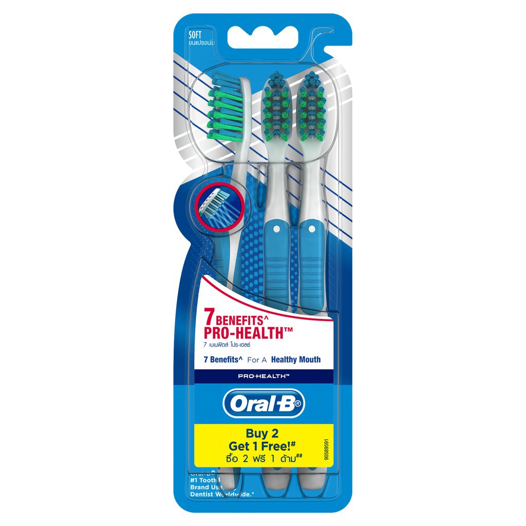 Bàn chải Oral-B 7 Tác Động