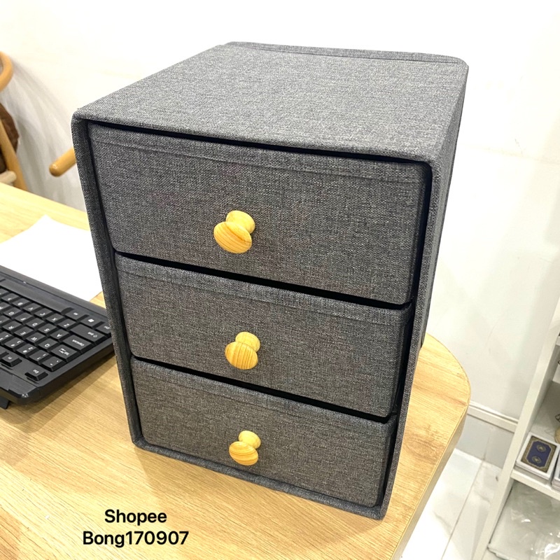 Tủ Vải Mini Sang Trọng Xuất Hàn Quốc Phong Cách Châu Á [Hàng Xuất]