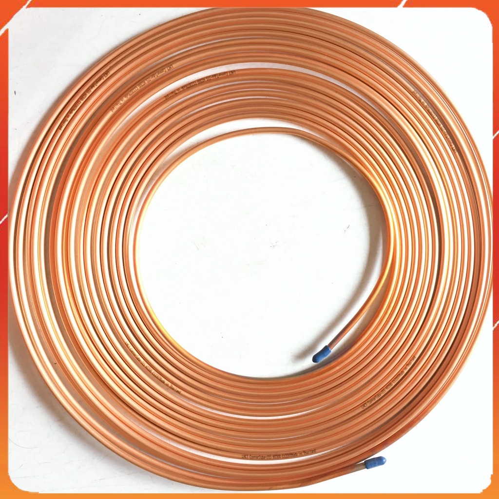 Ống đồng Thái Lan phi 5 - 5 zem đơn giá 1 mét  ống mao tủ lạnh, ống đồng tủ lạnh