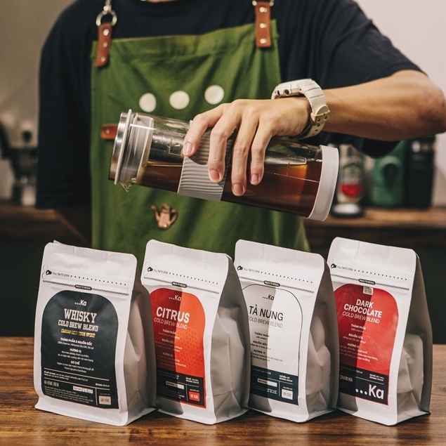 Bình pha Cold brew, Bình ủ cafe Cold brew 1000ml Chất liệu thủy tinh cao cấp, Chất liệu nhựa ABS  - KaHomebrew Sài Gòn