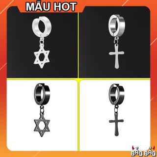Bông tai nam nữ titan cá tính siêu ngầu - album 7