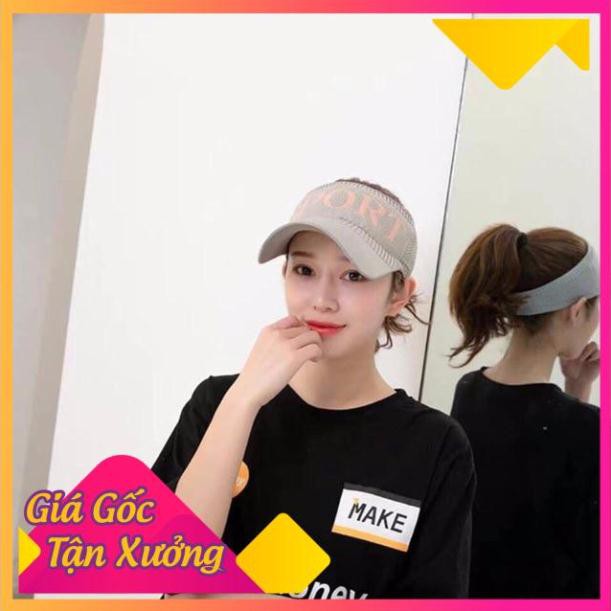 Mũ lưỡi trai hở chóp siêu thoáng mát thời trang
