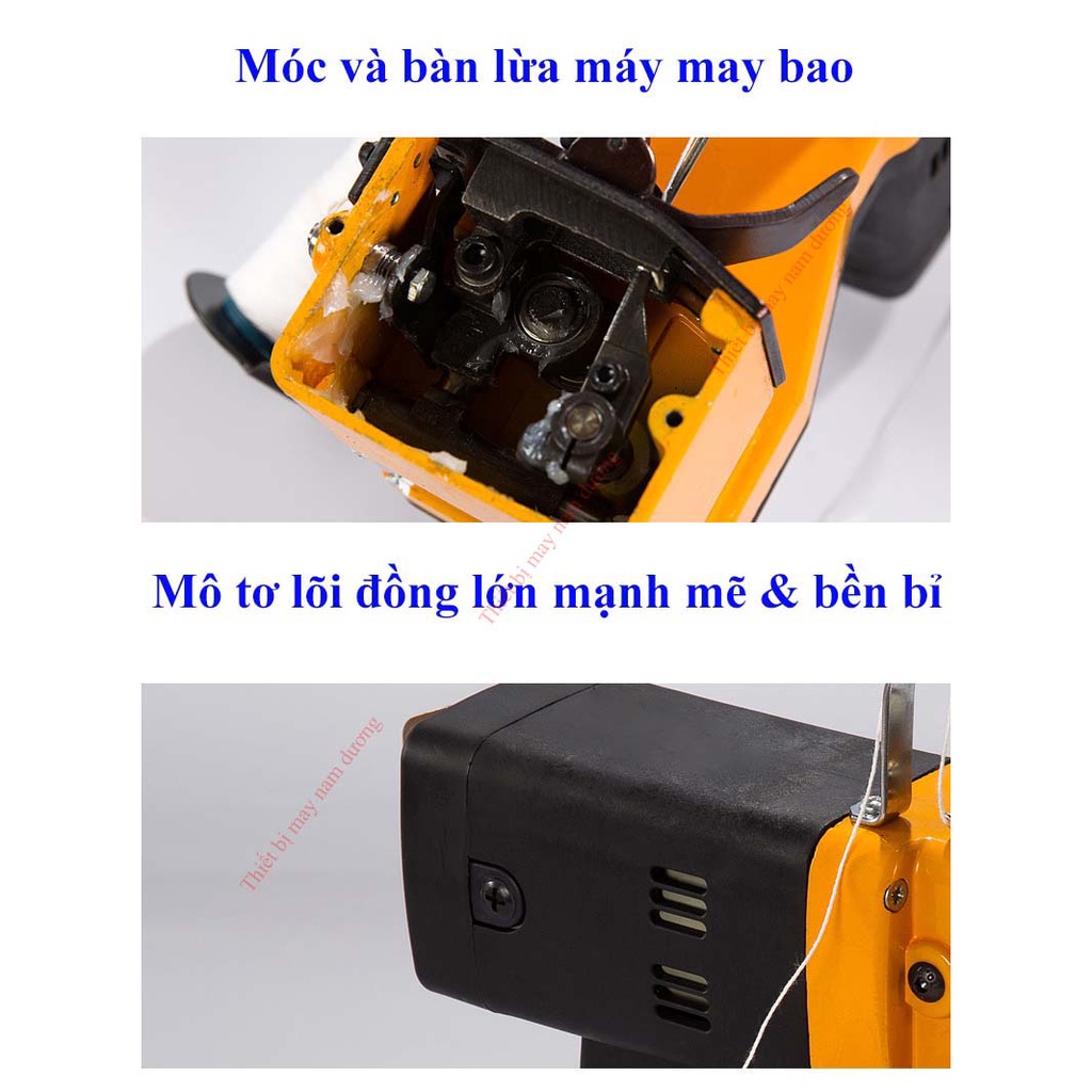 Máy May Bao Cầm Tay &gt; Máy khâu bao bì GK9-500 &gt; chỉ may bao bì PE, PP &gt;Thietbimaynamduong