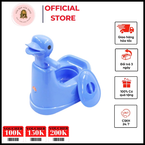Bô vịt việt nhật cho bé - bô đi vệ sinh cho bé