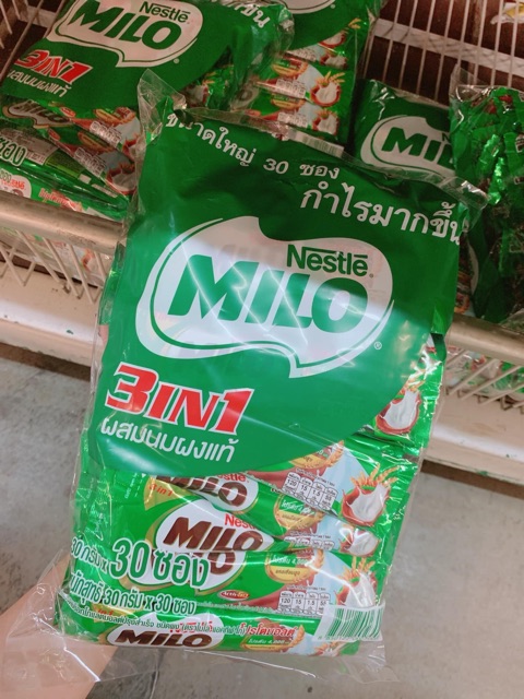 BỘT MILO THÁI LAN (GÓI 30 GÓI NHỎ)