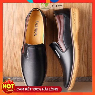 💥 [NHẬP MÃ LOVE888 GIẢM 50K] 💕 💕 [GDV9] 💥 Giầy Lười Da Nam | Giày Lười Da Nam 2 Màu Siêu Hot , Đủ Size 38-44