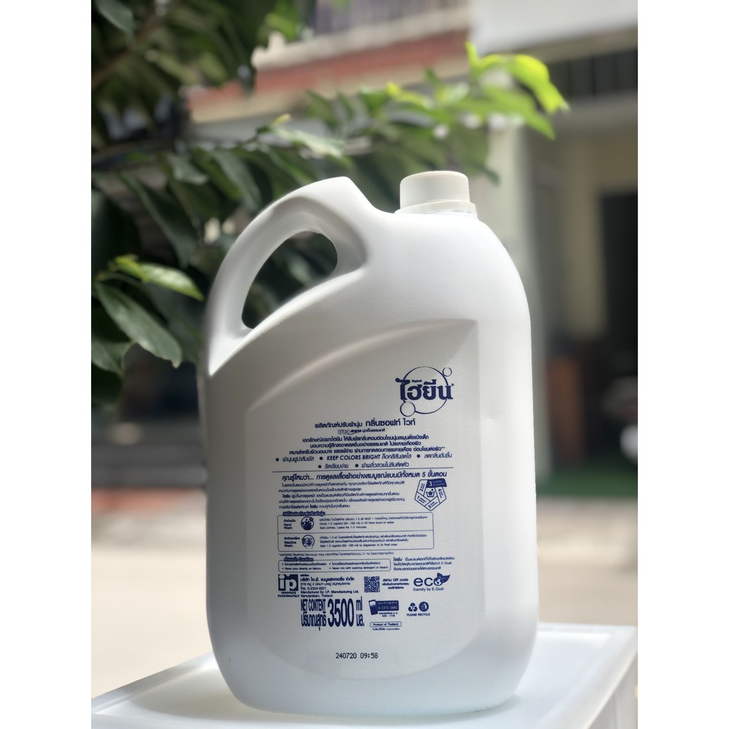 Can nước xả vải Hygiene 3500ml Thái Lan