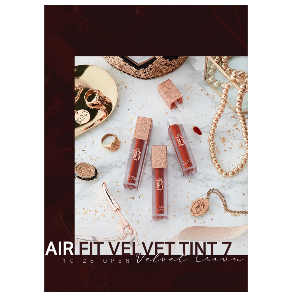 Son Black Rouge Ver 7 Air Fit Velvet Tint