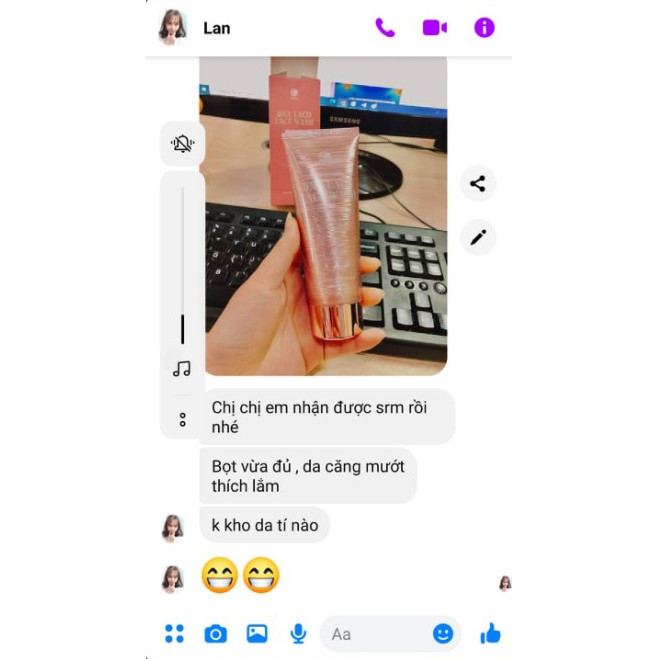 [XÃ HÀNG + QUÀ 30K] Sữa rửa mặt làm sạch da - cấp ẩm - mờ nám - chống lão hoá da DNA Cá Hồi Laco tặng bông tẩy trang | BigBuy360 - bigbuy360.vn