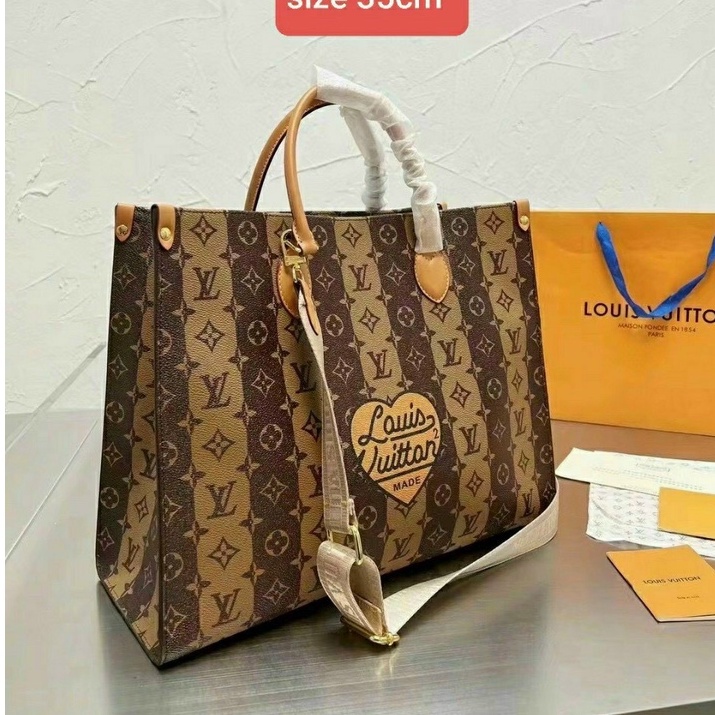 Túi xách lv công sở cao cấp có hộp xịn chất da thật FA SHOP.VN