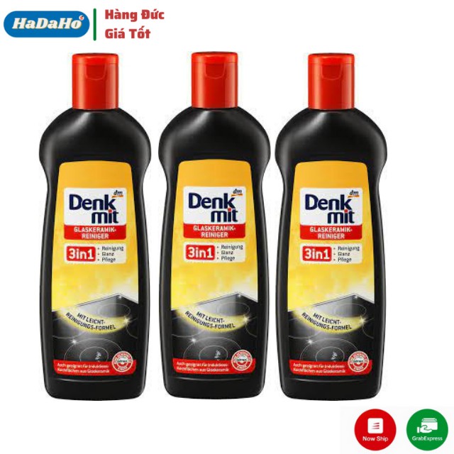 DUNG DỊCH VỆ SINH BẾP TỪ DENKMIT GLASKERAMIK REINIGER 300ml
