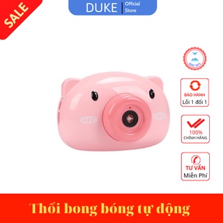 Đồ Chơi Máy Ảnh Thổi Bong Bóng Hình Heo